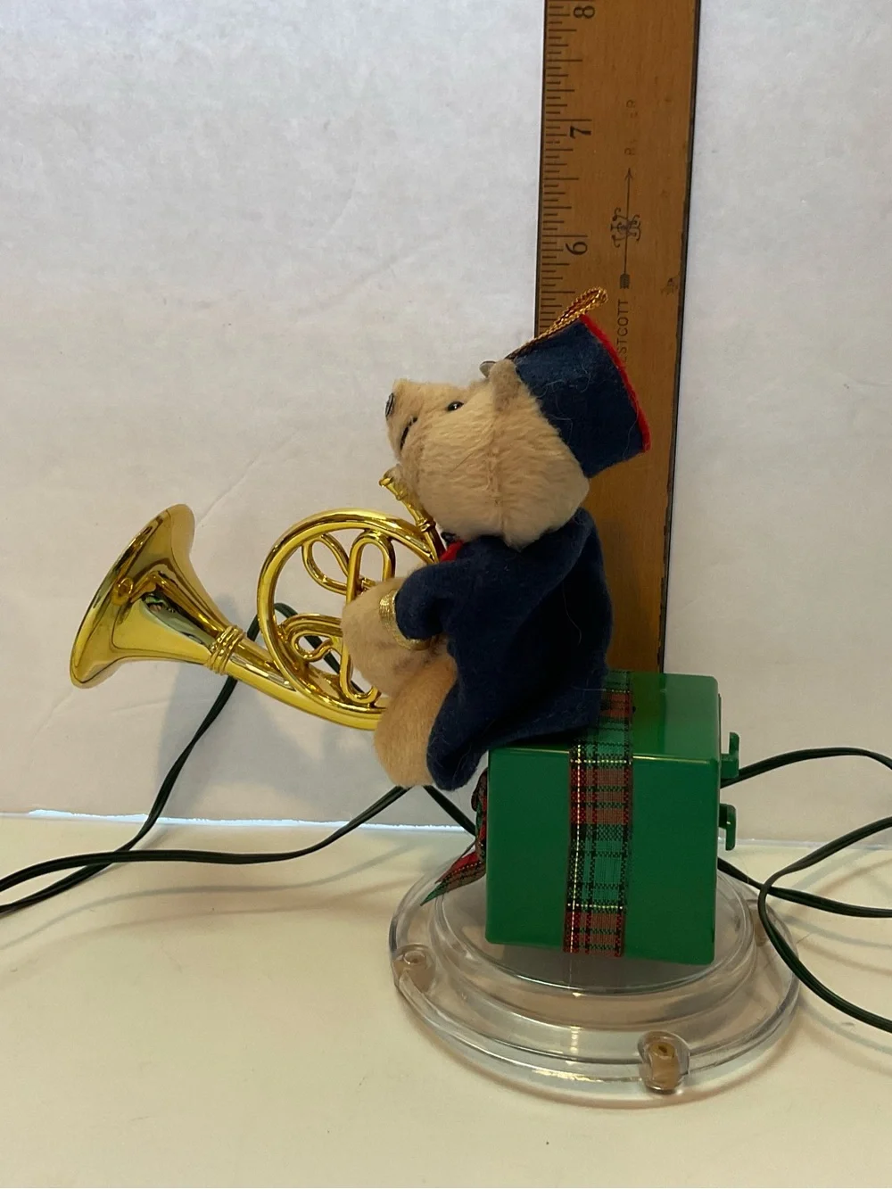 Mr. Christmas Bear Brass Band Musical & Animated Christmas Toy Set